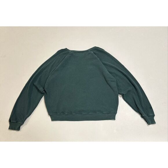 THE GREAT Barracudas Graphic Sweatshirt Green Size 3 (Large) - Picture 2 of 8